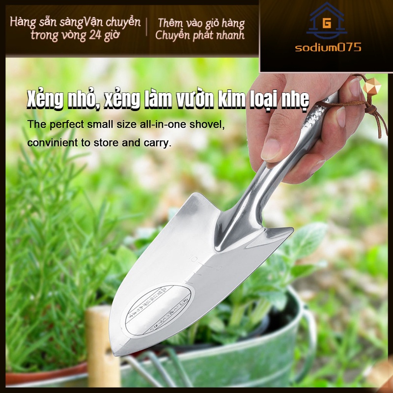 Có thể bán buôn Xẻng sinh tồn đa năng nhỏ cầm tay sống sót cho cắm trại thể thao câu cá Sodium075 Hàng giao ngay