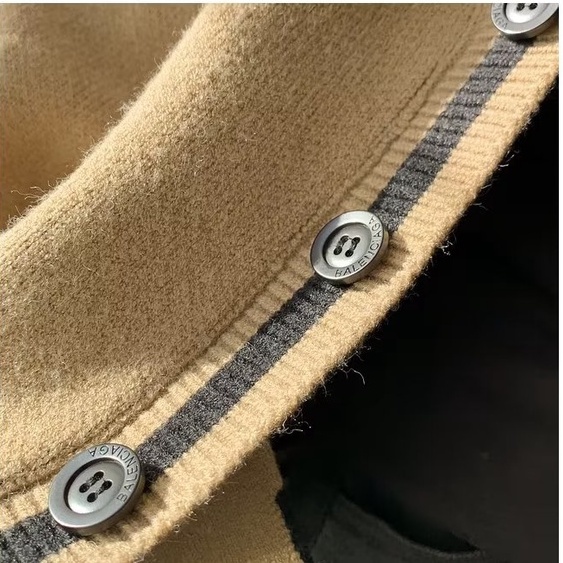 Áo Khoác Len Cardigan Dáng Rộng Thoải Mái Thời Trang Cho Bé Trai 3-15 Tuổi