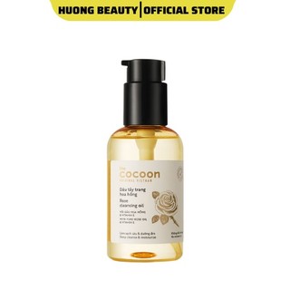 Dầu tẩy trang hoa hồng Cocoon 140ml - Tẩy sạch bụi bẩn, dầu thừa và lớp make up