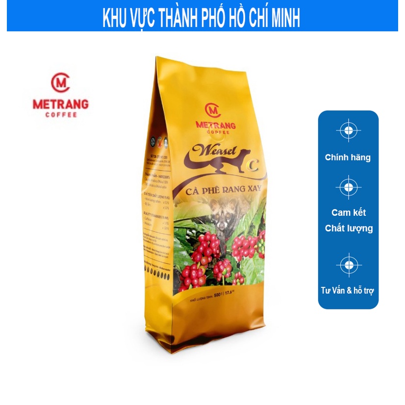 Cà Phê Mê Trang Chồn (Arabica Moka) Cao Cấp