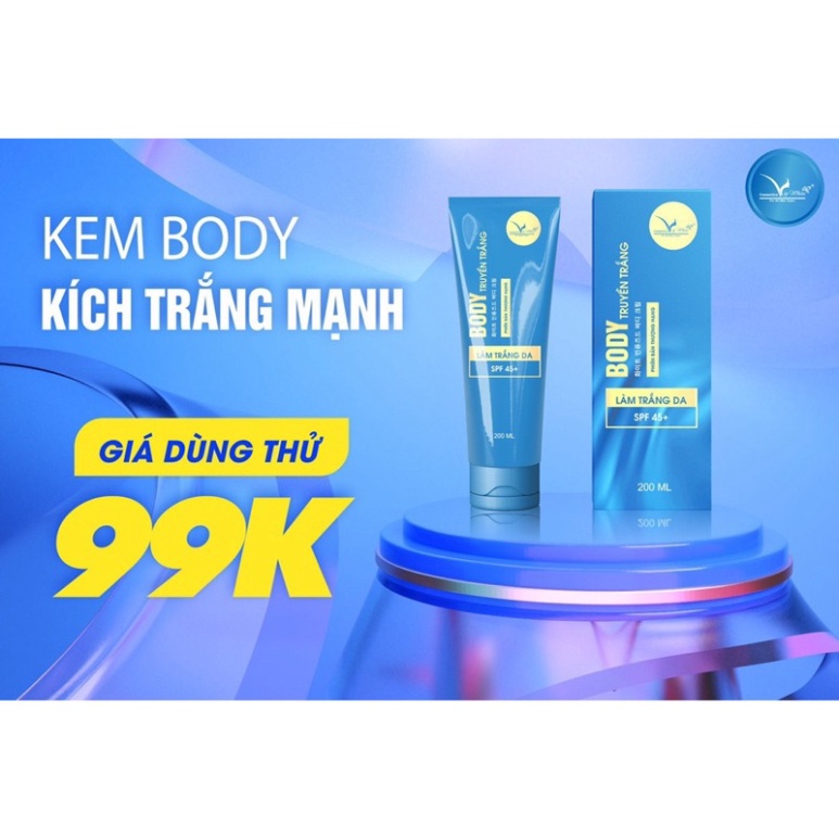 Kem Body Truyền Trắng Hàn Quốc Vip White Tuýp 150ml