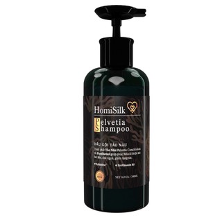 Dầu Gội Tảo Nâu- Pelvetia Shampoo- Sạch Gàu-Giảm Rụng Tóc - 50ml Dùng Thử-  Homi Silk