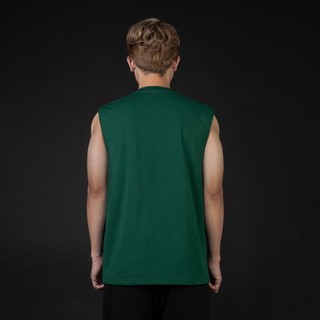 Grimm DC essential tank top // Pine Green