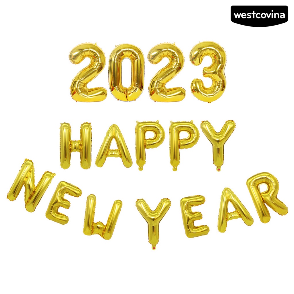 [Hot]☃Set 9 Bong Bóng Màng Nhôm Siêu Nhẹ Chống Rách Dùng Trang Trí Lễ Hội