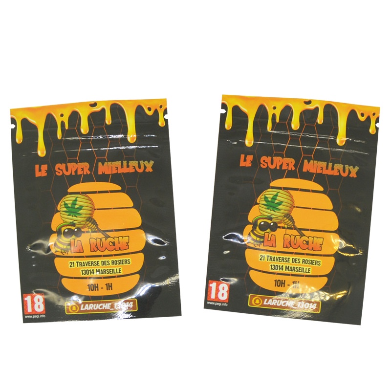 Set 100 Túi Zip Đựng Kẹo 7x10cm Họa Tiết Hoạt Hình Dễ Thương