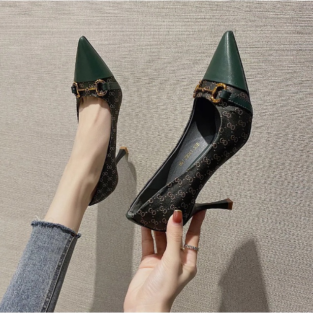 Giày Cao Gót Mũi Nhọn Thời Trang Thanh Lịch Dành Cho Nữ
