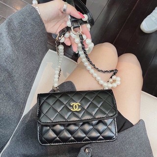 Túi đeo chéo 2 dây, dây ngọc