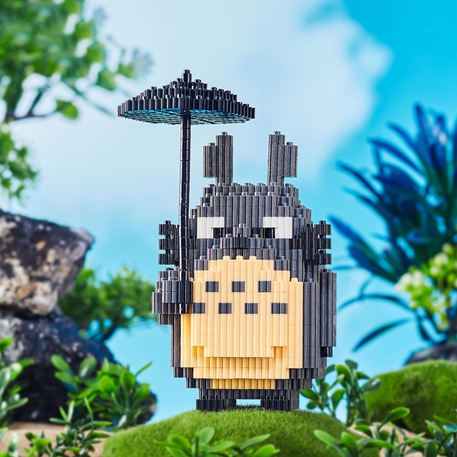 Đồ Chơi Lắp Ráp Nhân Vật Hoạt Hình MY NEIGHBOUR TOTORO Nhật Bản