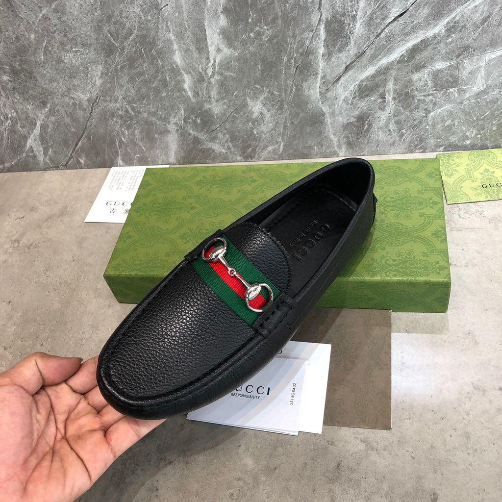 Giày Mọi GC Nam Đai Chun Tang Mắt Sắt Sang Trọng, Lịch Lãm Hàng FULLBOX