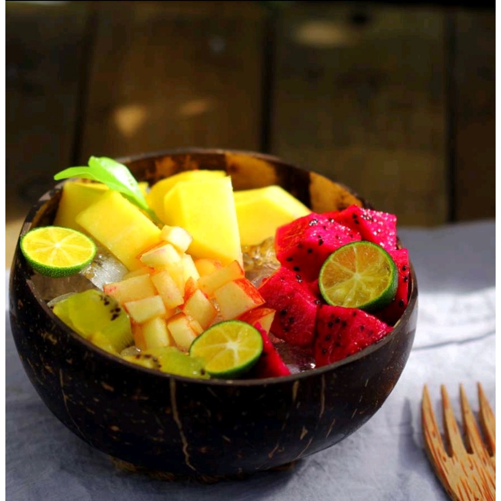 Chén gáo dừa Bến Tre ăn granola - Hàng loại 1