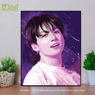 【HOT】CÓ SẴN💥 FREESHIP 💥 Tranh Tô Màu Số Hóa  💥 CAO CẤP 💥 Đã Căng Khung DIY