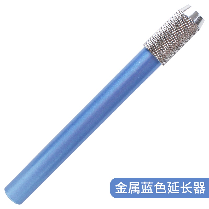 1 X Dụng Cụ Nối Dài Bút Chì Vẽ 6 Màu Bằng Kim Loại 10.5 * 0.8cm
