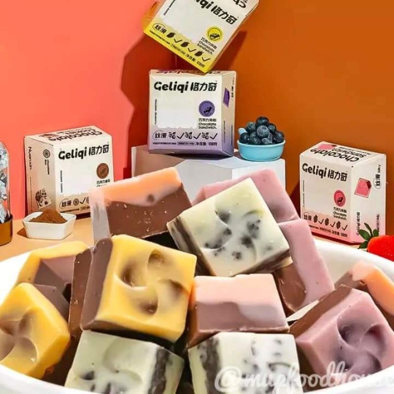 Kẹo choco geliqi nhiều vị