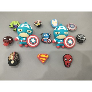 Set Charm Gắn Dép siêu nhân cap