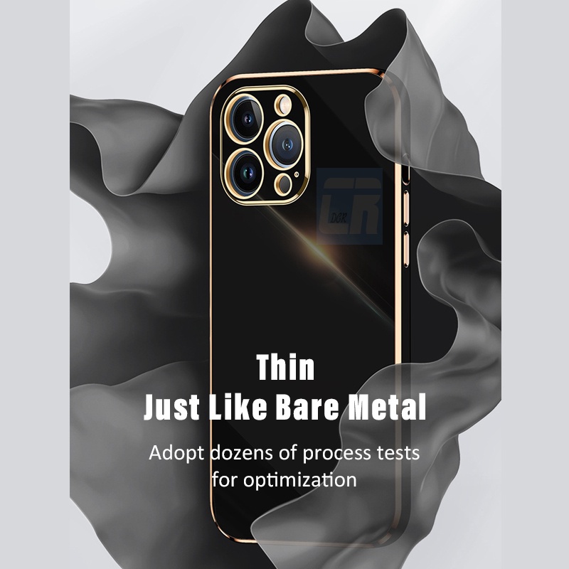 Ốp Điện Thoại Mạ 6D Sang Trọng Cho Realme 8 Pro 5 5s 5i 6i 7i 8i C20 C20a C17 C11 2021 Narzo 50