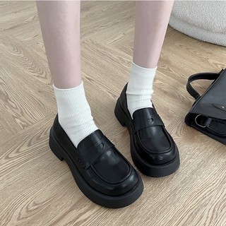 [ HÀNG CÓ SẴN LẺ SIZE ] Giày oxford hình trái tim cao 4,5cm Fullbox nữ basic