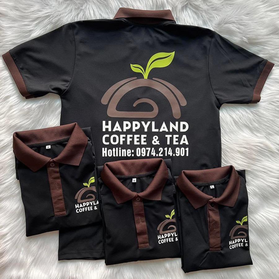 Áo đồng phục nhóm. công ty, gia đình, hội nhóm Chất vải poly thoáng mát, co giản 4 chiều phôi theo cầu