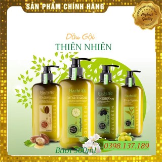 Combo cặp dầu gội xả bưởi HACHI 500ml kích thích mọc tóc và ngăn ngừa tóc gãy rụng,hàng chính hãng ( 1 gôi + 1 xã )
