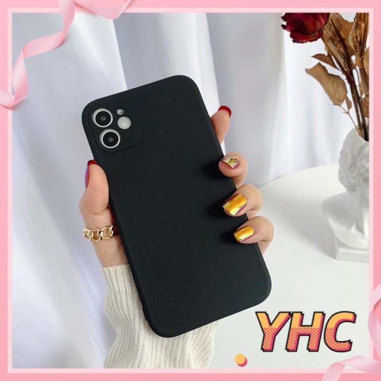 ốp iphone Siêu Mỏng Màu Kẹo tương thích iPhone 6s 6splus 7 7plus 8 8plus X XS XSMAX 11 12 Pro Max Plus Promax-019