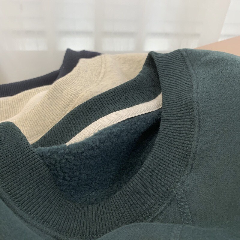 Áo nỉ Sweater nam nữ form unisex vải nỉ bông dày dặn