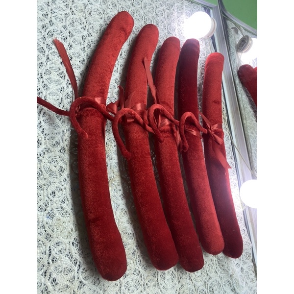 Móc nhung treo quần áo cao cấp mới 100% 5 cái