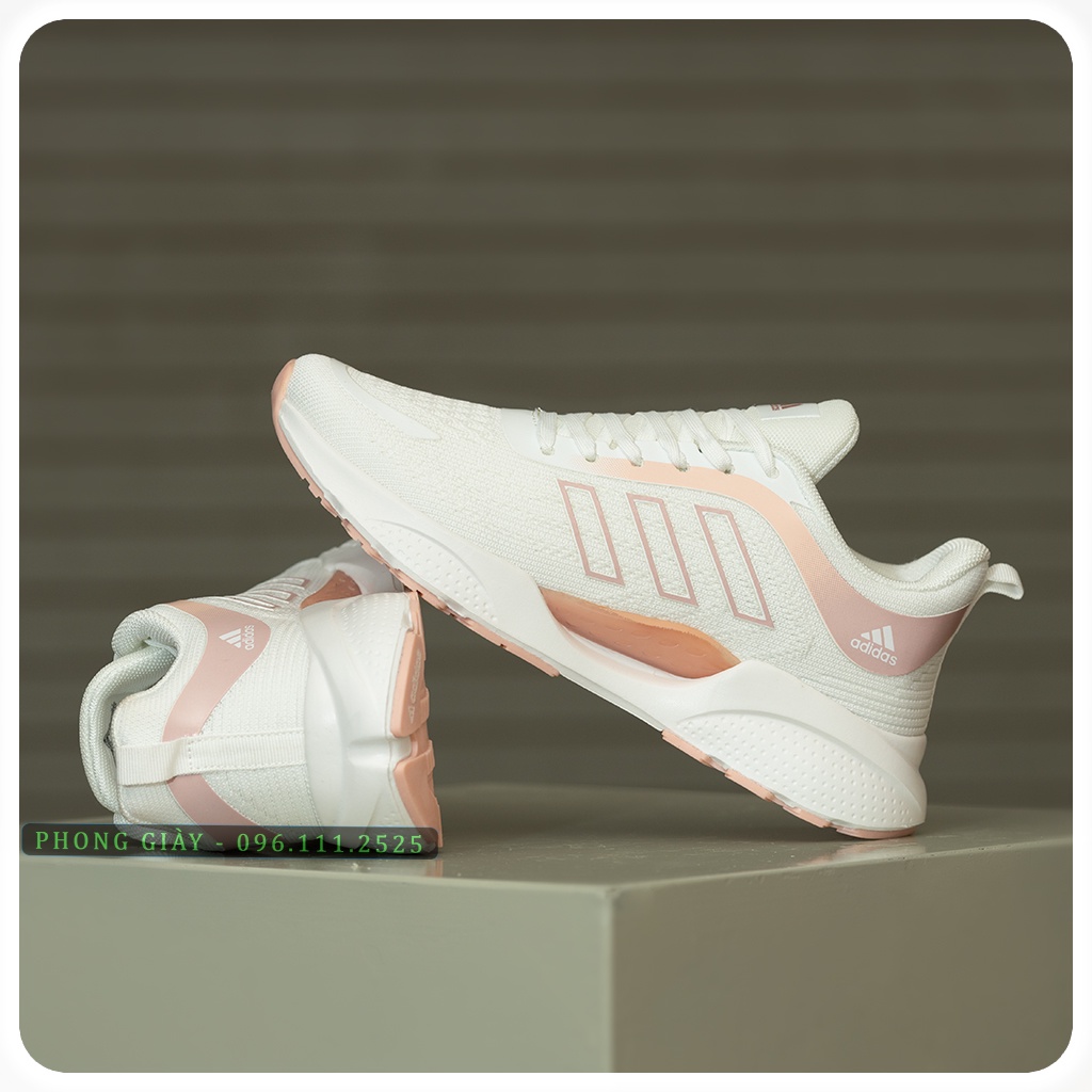 Giày Sneaker Nữ Giày Thể Thao Nữ D52 Màu Trắng - Fullbox