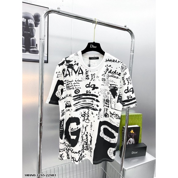 Áo Phông Nam DG hoạ tiết tỉ mỉ - Áo Phông Nam