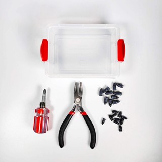 Bộ Dụng Cụ Đinh Vít Vá Lốp Xe Không Săm Khẩn Cấp Cho Ô Tô, Mô Tô, Xe Hơi, Xe Máy (23 chi tiết)