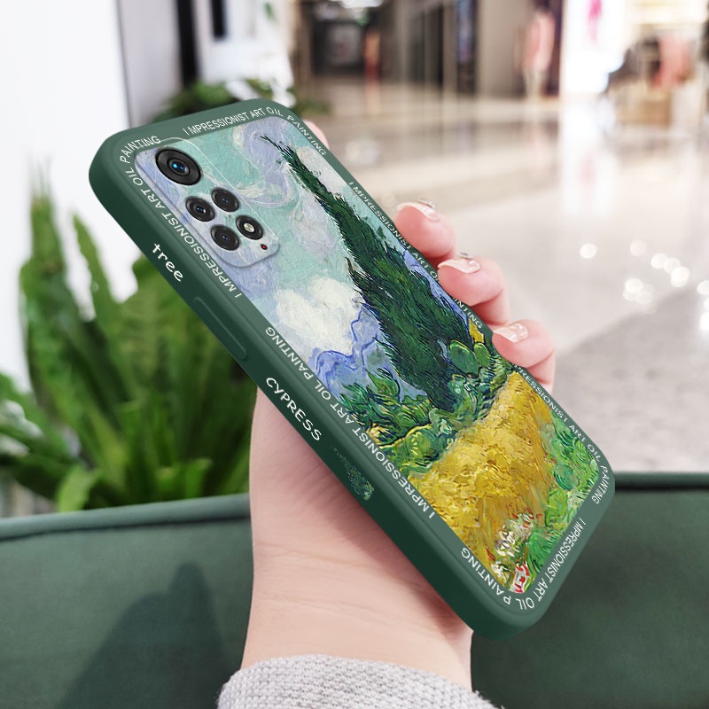 Ốp Điện Thoại Lúa Mì Thiết Kế Sáng Tạo Cho Xiaomi Redmi Note 11 11S 11T Pro Plus + 4G 5G
