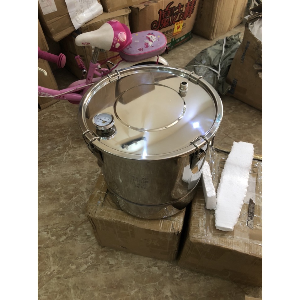 Nồi chưng cất  36 lít , INOX 304