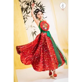 Set yếm chụp hình tết