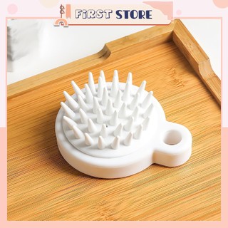 Lược gội đầu silicon, lược muji nhật , mát xa đầu giảm rụng tóc kích thích da đầu hấp thụ dưỡng chất