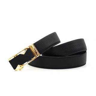 Thắt lưng da Ý nhập khẩu PT19 khoá hợp kim không rỉ, tone vàng đen sang trọng, bảo hành 03 năm, Anh Tho Leather