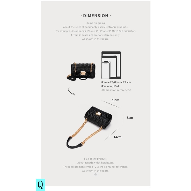 Túi Đeo Chéo Mini Hình Vuông Phong Cách Hàn Quốc Thời Trang 2022 Cho Nữ 2022