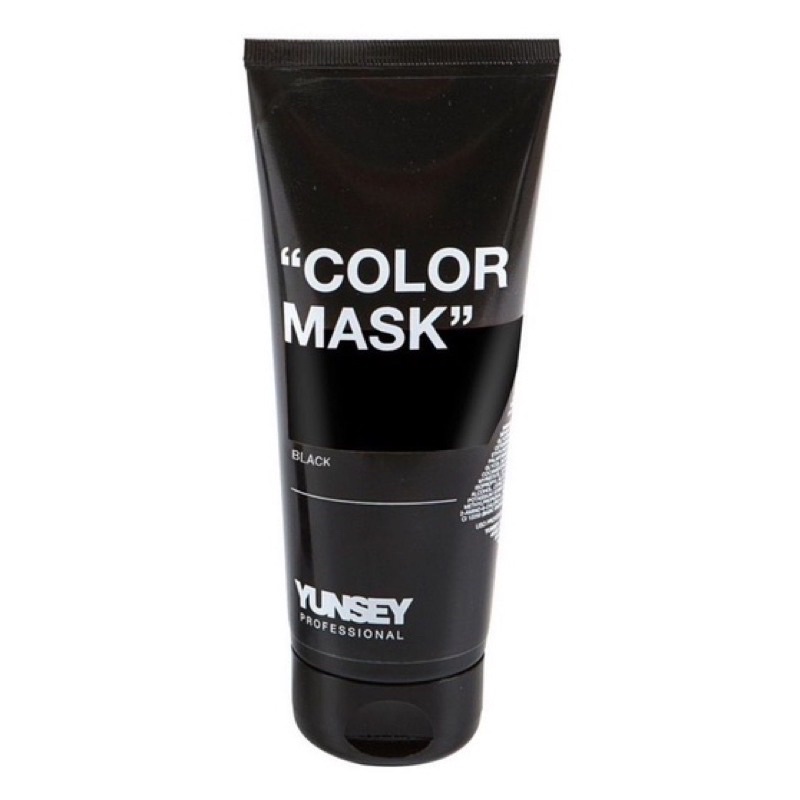 HẤP MÀU ĐEN BÓNG CHO TÓC YUNSEY COLOR MASK 200ML