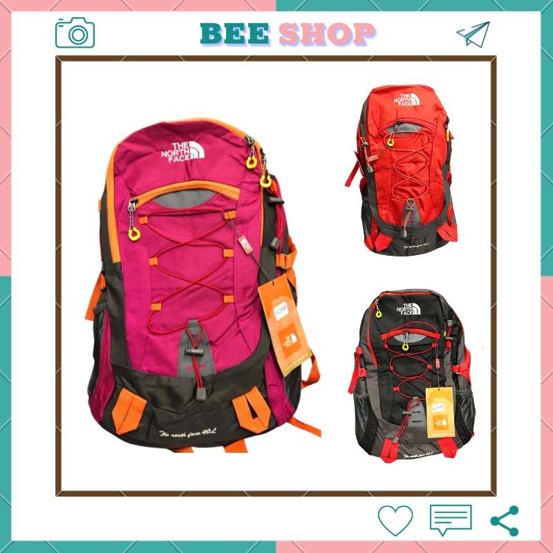 Balo du lịch TNF 355 chuyên dành cho nam, neo núi, phượt, hàng vnxk nhiều ngăn dành đựng đồ tiện dụng .