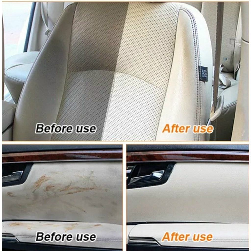 [ Hàng Cao Cấp] Chai Xịt Vệ Sinh Nội Thất Hương Cam Làm Sạch Bóng Ghế Da,Nỉ, Nhựa Ô Tô Fantatic