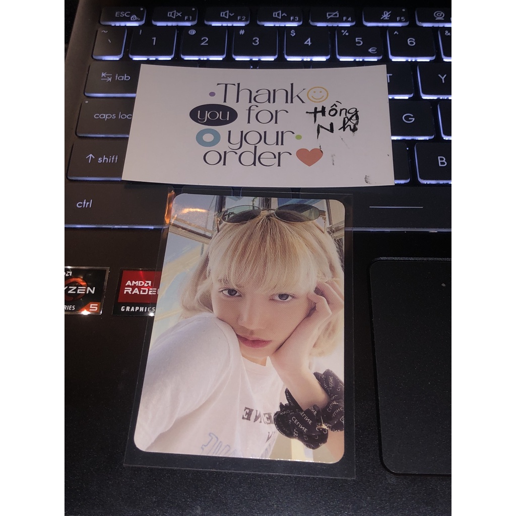 CARD LISA BLACKPINK