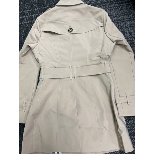 Áo khoác măng tô kaki dáng lỡ bbr 12 cúc sắt F1 và F2