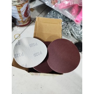 10 tờ Nhám dán phi 100,nhám tròn