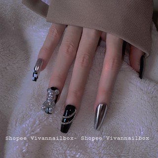 Nail box gấu tráng gương siêu sang