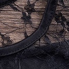 Đầm Lụa Đen Sát Nách Phối Ren Dễ Thương Cho Bé Gái 0-7 Tuổi