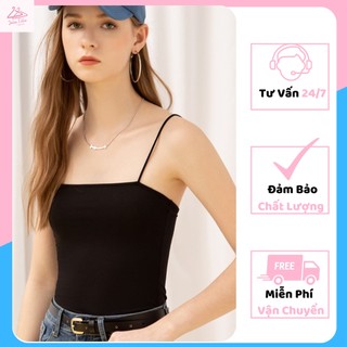 Áo 2 dây nữ sexy dễ mặc dễ phối đồ chất co dãn 4 chiều - 2 dây bún