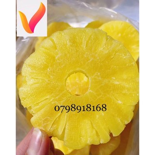 500g/ 1kg Mứt dứa Mứt thơm sấy dẻo nguyên miếng Thái Lan