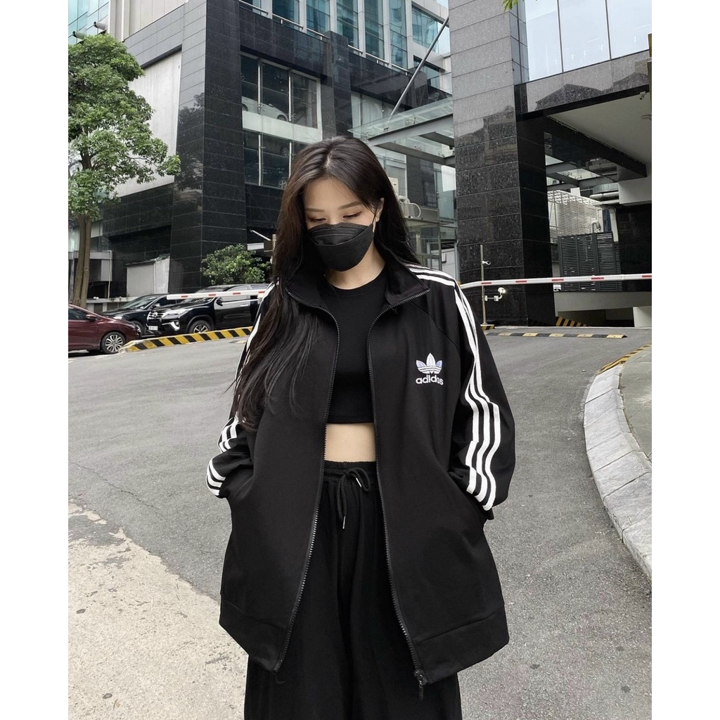 Áo Nỉ Khoá Adi.das Khoác Ngoài Cực Chất From To Đẹp Unisex