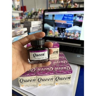 Mực Bút Máy Queen (Tím&Đen)