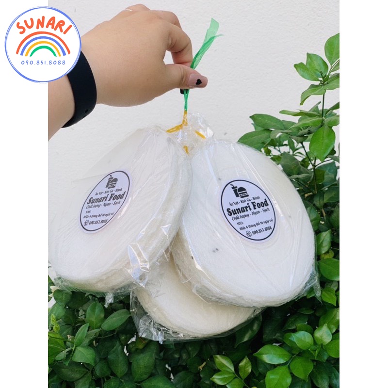 50 Gói Bánh tráng giấy lạt ăn kẹo chỉ, gói xôi, cốm dẹp
