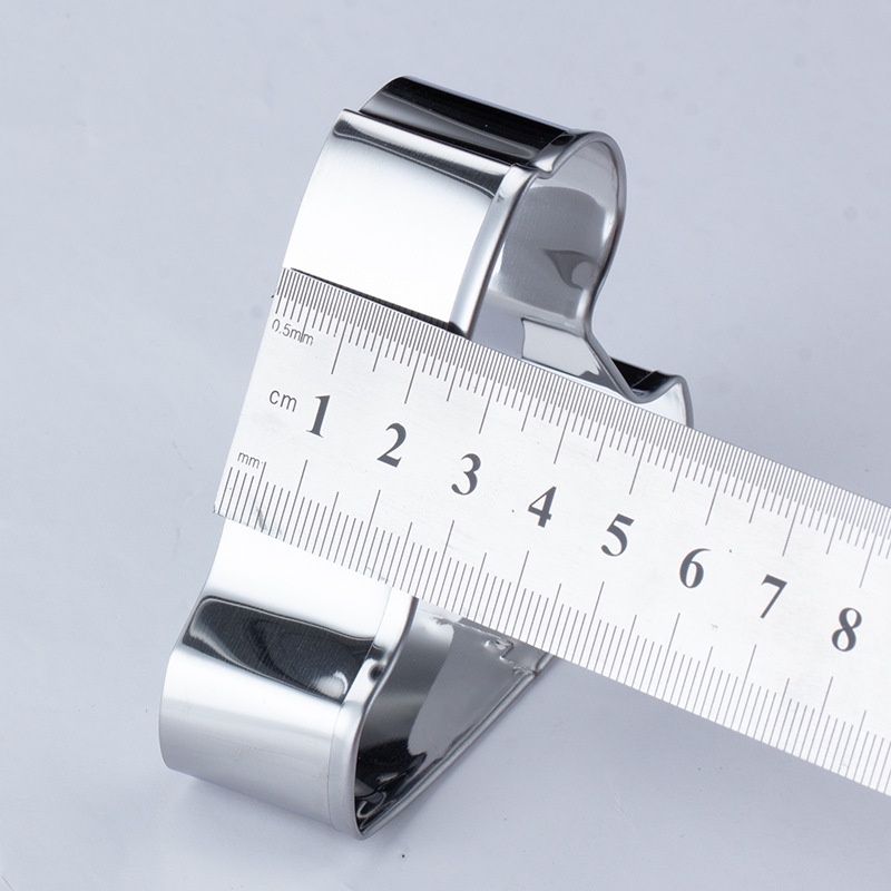 1 Khuôn Cắt Bánh Quy Bằng Thép Không Gỉ Phong Cách Giáng Sinh