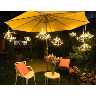 Đèn Led Hiệu ứng chùm Pháo Hoa10 Bông Trang Trí Tết, Noel, Đèn Hiệu Ứng Chùm Pháo Bông trang trí gia đình ngày tết