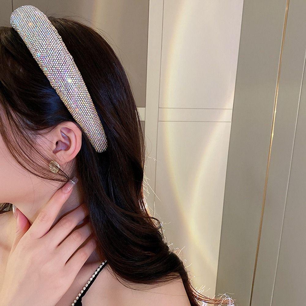 Băng Đô Vải Lấp Lánh Sang Trọng Dành Cho Nữ|Băng Đô Cài Tóc Phong Cách Hàn Quốc Xinh Xắn Cho Nữ